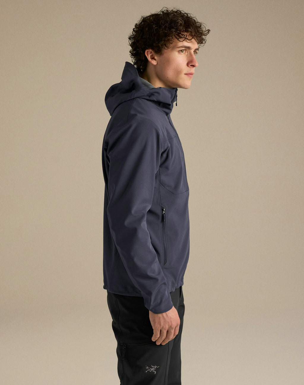 Arc'teryx Gamma MX Men's Hooded Softshell Jacket - Black Sapphire