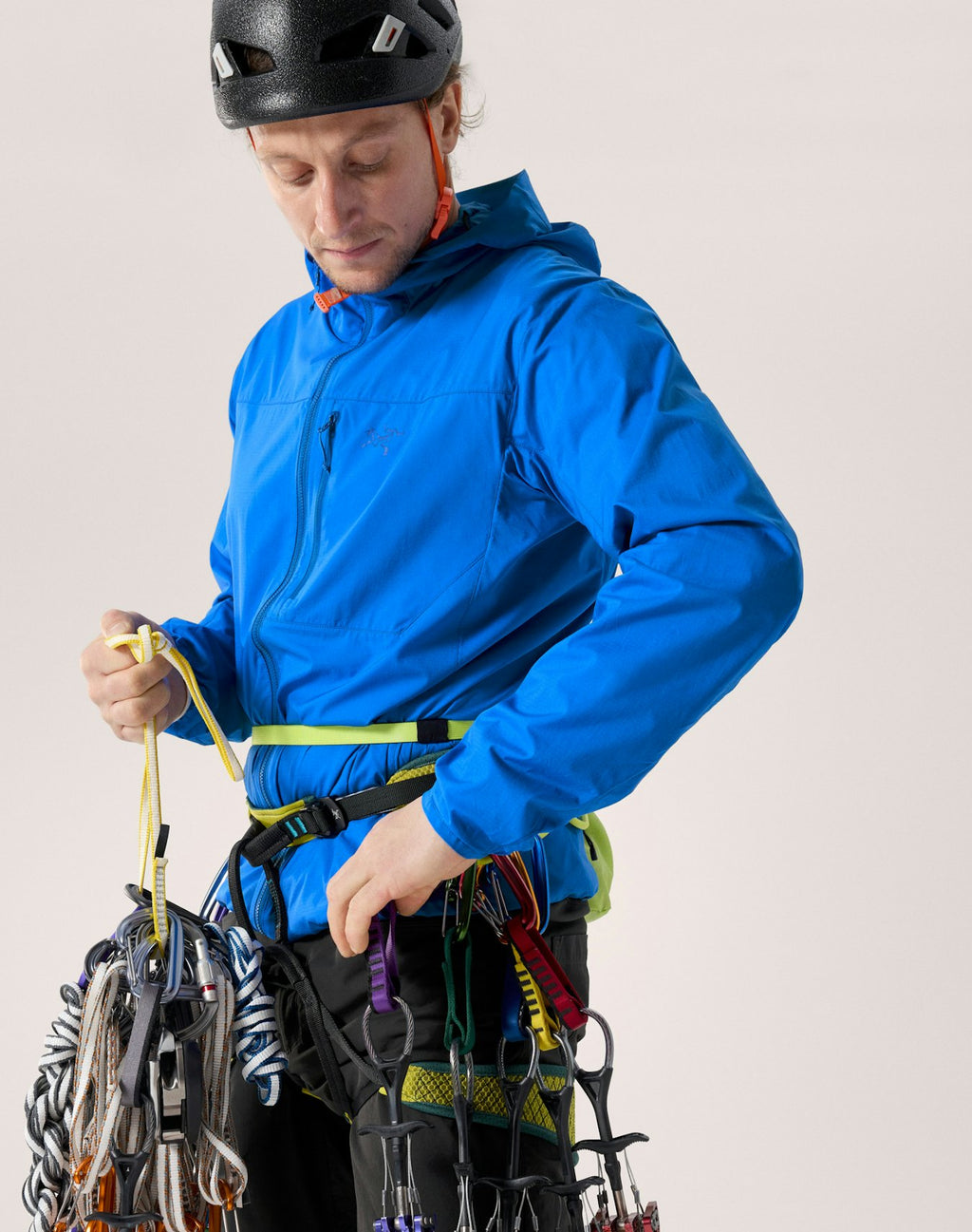 Arc'teryx Men's Squamish Hoody Windshell Jacket Vitality