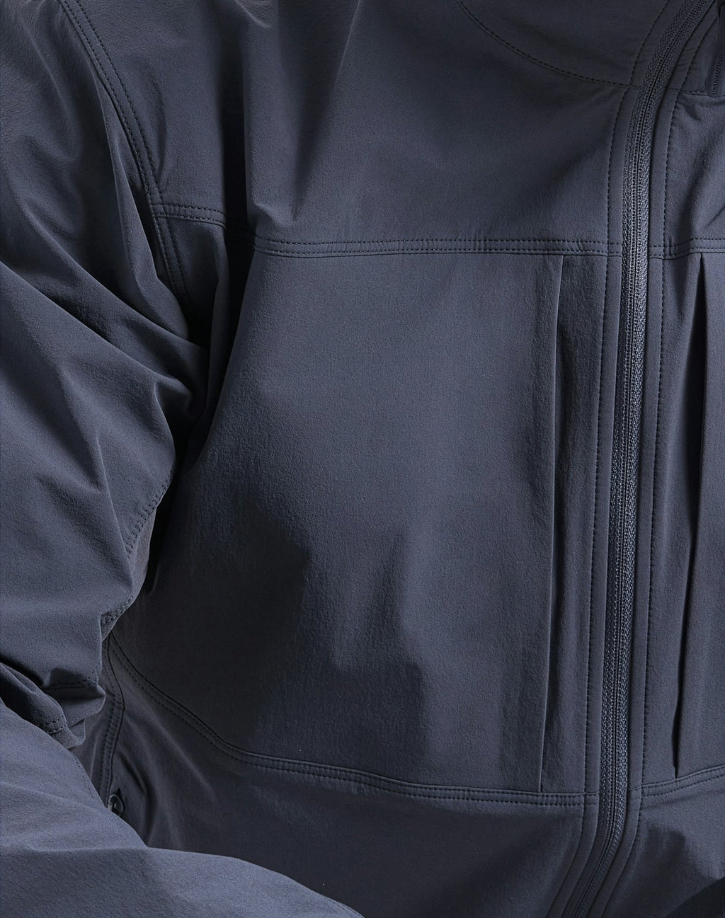 Arc'teryx Gamma Lightweight Jacket Men's Black Sapphire Softshell Windproof Outdoor Coat