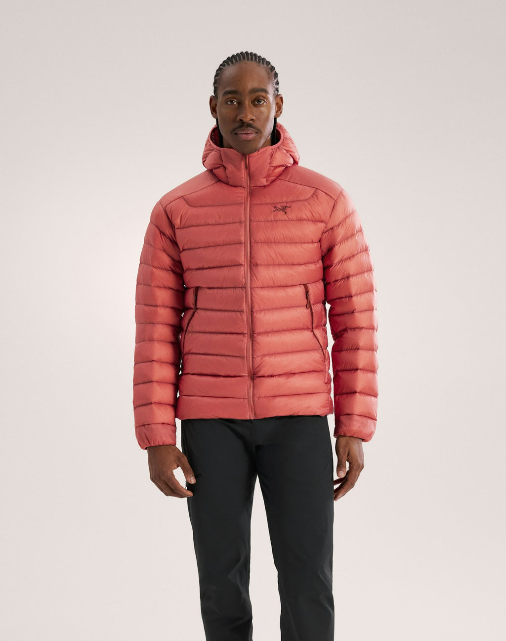 Arc'teryx Cerium Hoody Men's Down Jacket "Stone Red" 850 Fill Power Warm Outdoor Winter Coat