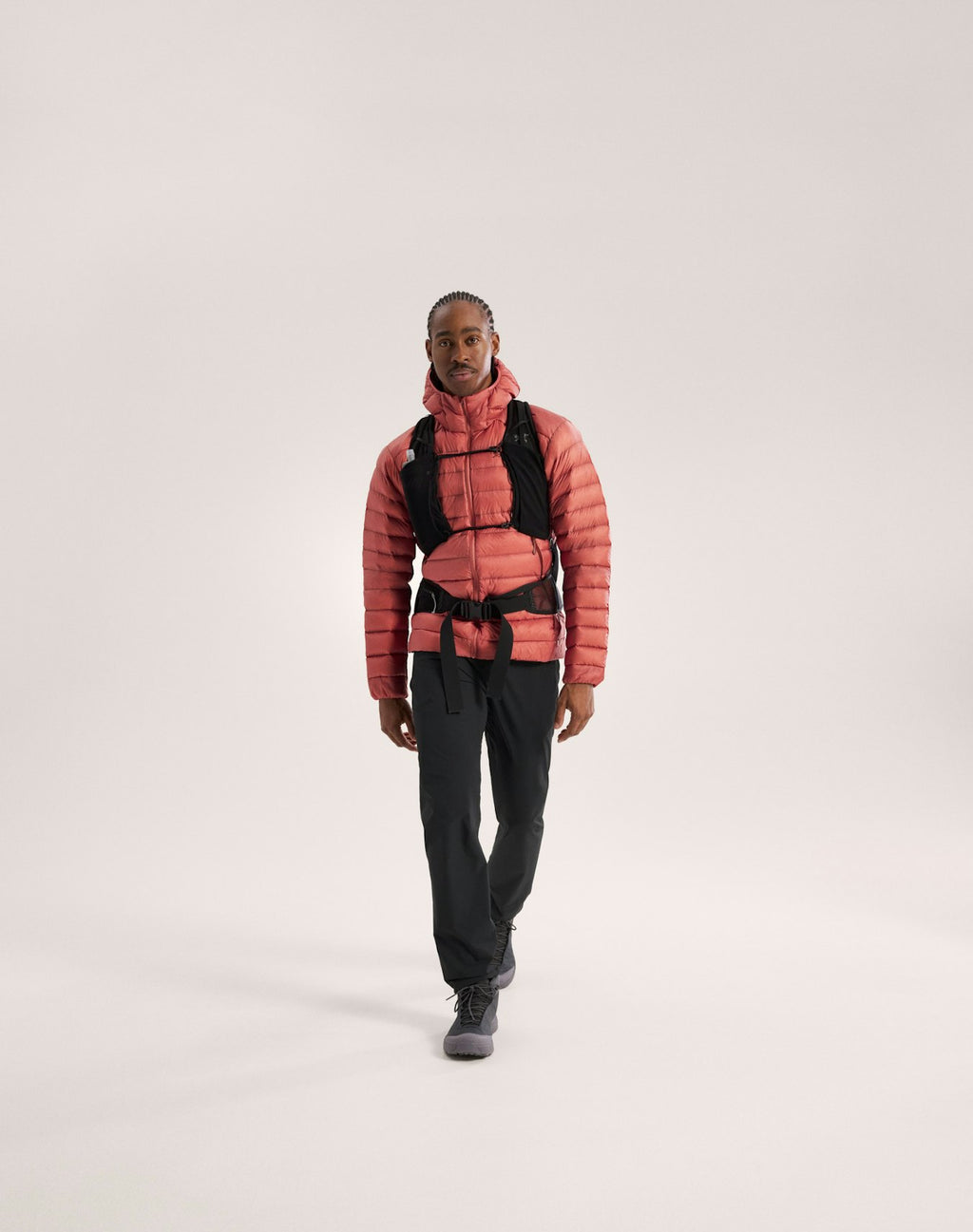 Arc'teryx Cerium Hoody Men's Down Jacket "Stone Red" 850 Fill Power Warm Outdoor Winter Coat