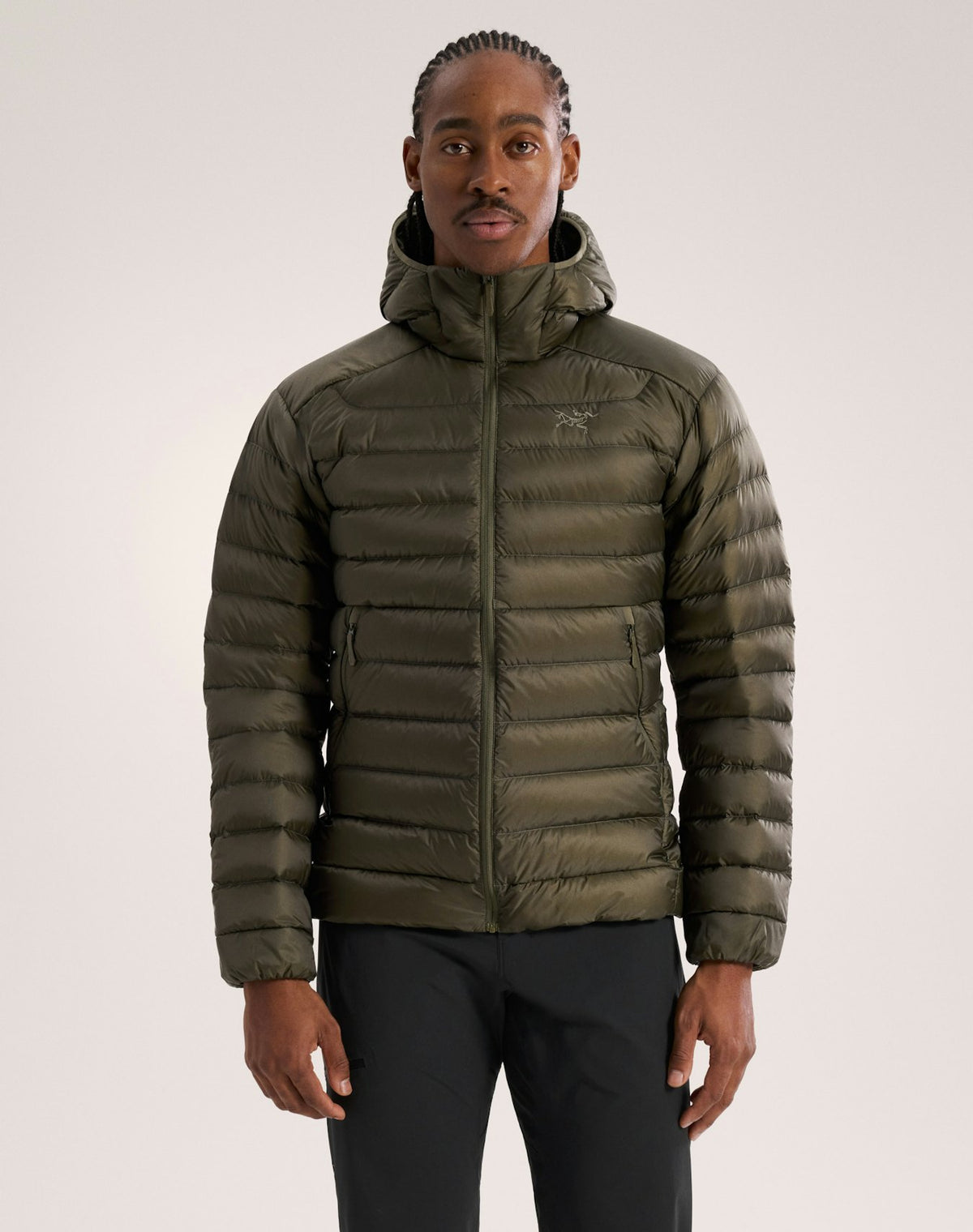 Arc'teryx Cerium Hoody Men's Down Jacket "Tundra" 850 Fill Power Warm Outdoor Winter Coat