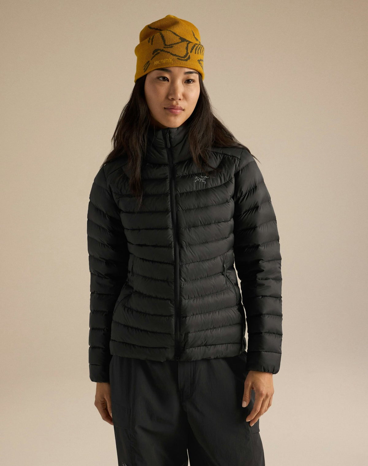 Arc'teryx Cerium Hoody Women's Black Down Jacket 850 Fill Power Warm Winter Outdoor Coat