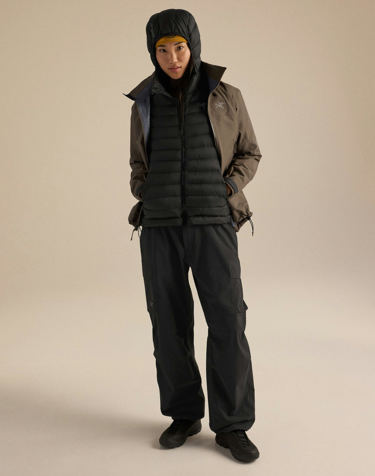 Arc'teryx Cerium Hoody Women's Black Down Jacket 850 Fill Power Warm Winter Outdoor Coat