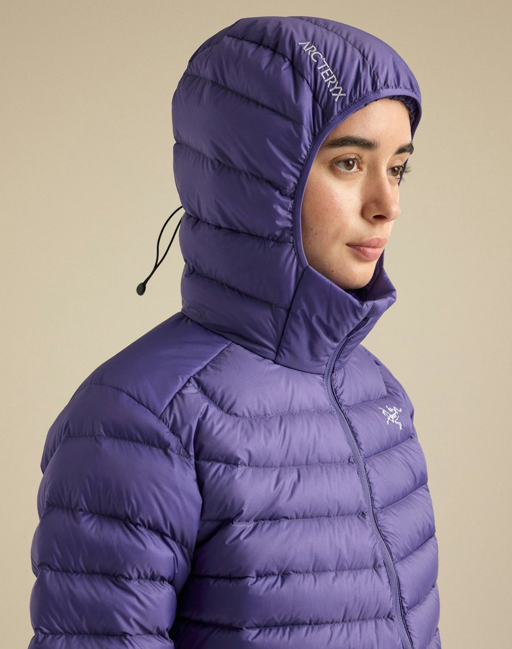 Arc'teryx Cerium Hoody Women's Purple Down Jacket 850 Fill Power Warm Winter Outdoor Coat