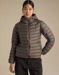 Arc'teryx Cerium Hoody Women's Smoke Grey Down Jacket 850 Fill Power Winter Outdoor Coat