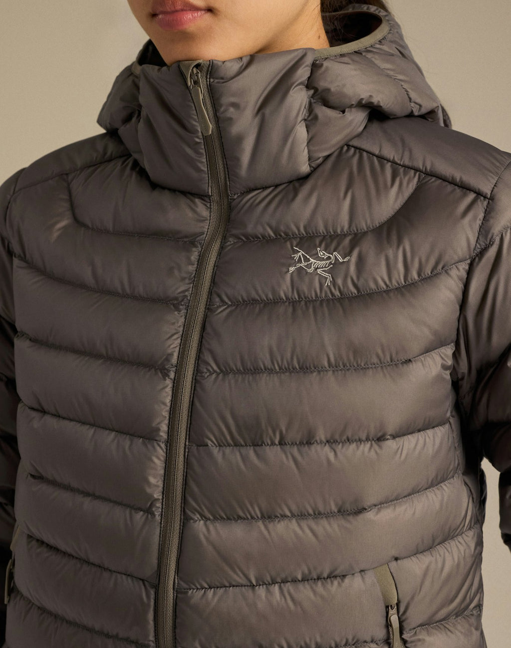 Arc'teryx Cerium Hoody Women's Smoke Grey Down Jacket 850 Fill Power Winter Outdoor Coat