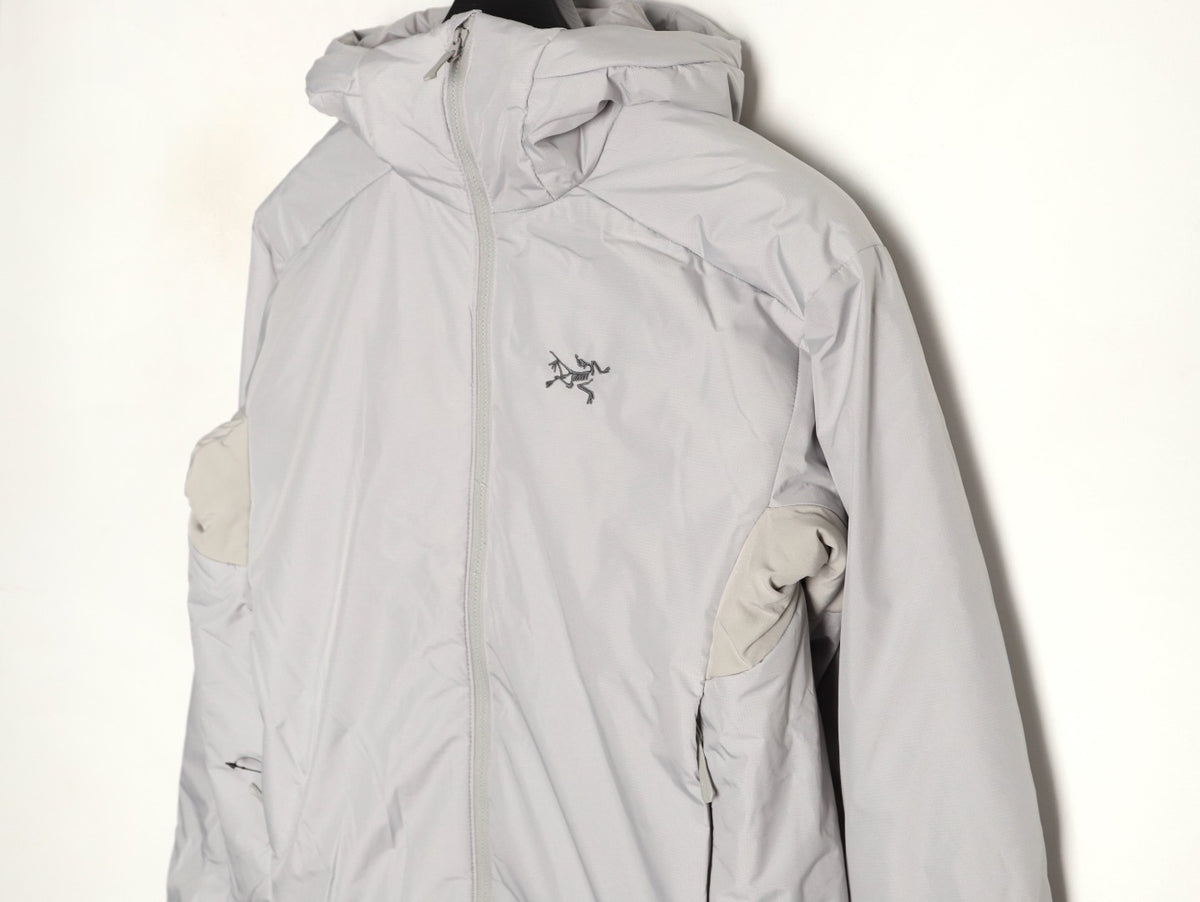 Arc'teryx Atom Series Men Hooded Insulated Jacket "Light Grey"