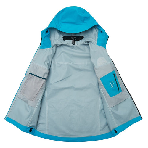 Arc'teryx Alpha SV Series Men's GORE-TEX Waterproof Hooded Jacket "Bright Cyan Blue"
