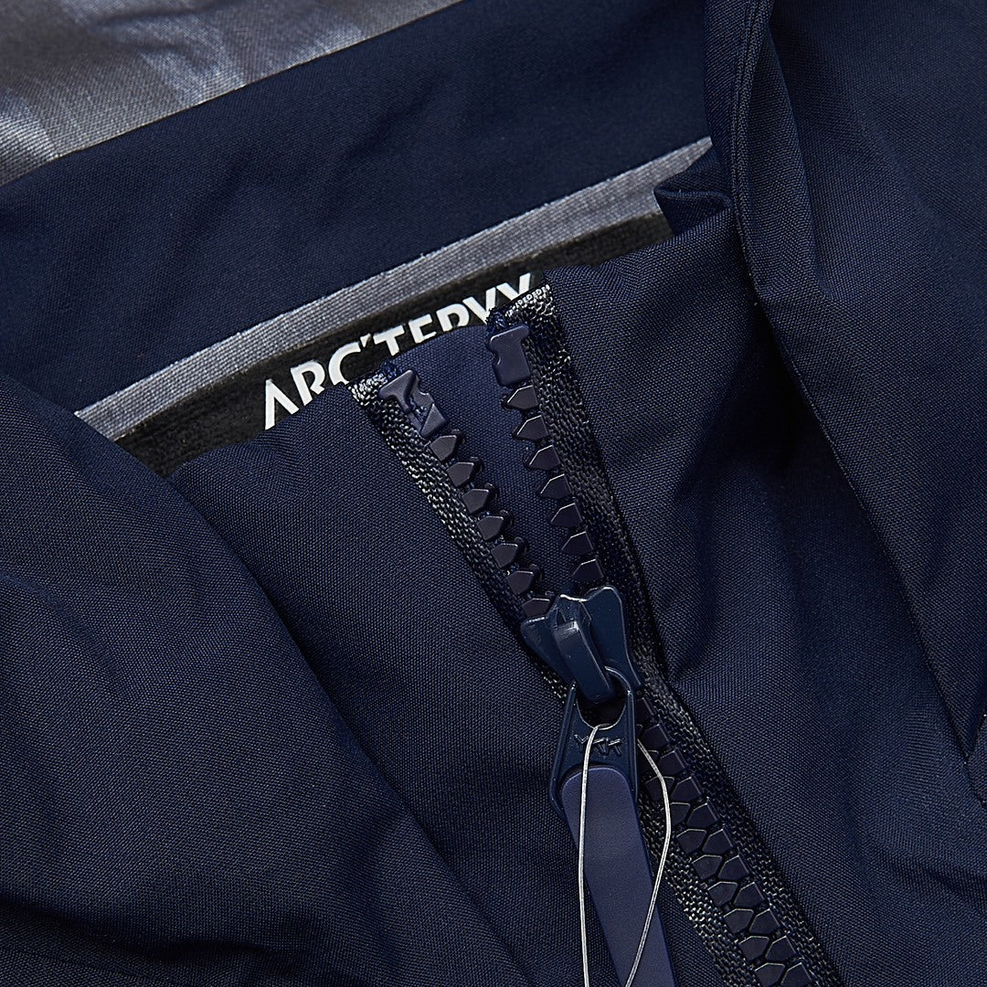 Arc'teryx Beta AR Series Men's GORE-TEX Waterproof Hooded Jacket "Navy Blue"