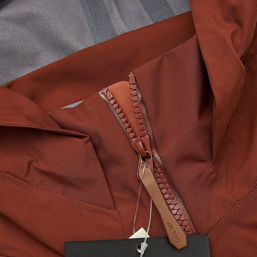 Arc'teryx Beta AR Series Men's GORE-TEX Waterproof Hooded Jacket "Rust Orange Brown"