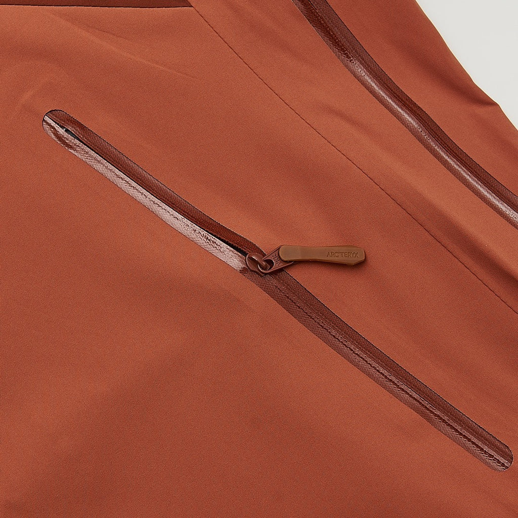 Arc'teryx Beta AR Series Men's GORE-TEX Waterproof Hooded Jacket "Rust Orange Brown"