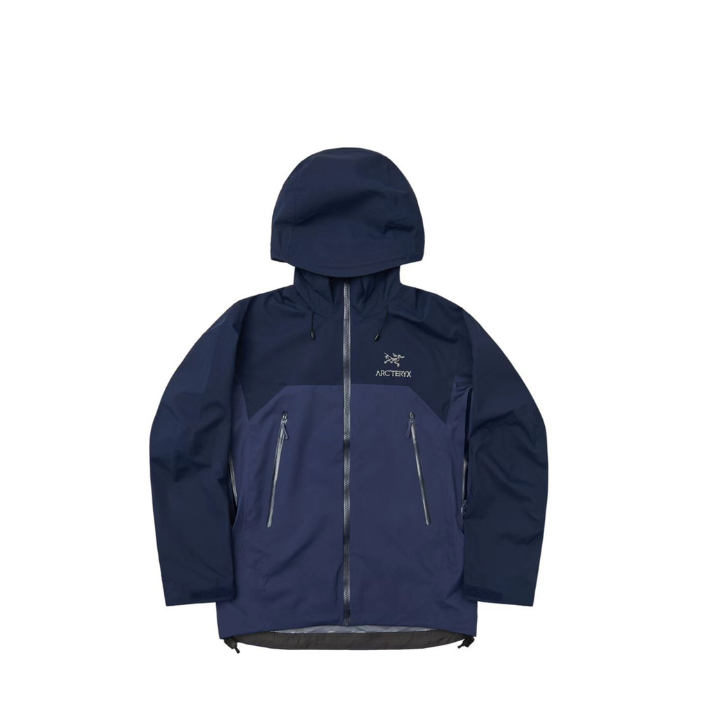 Arc'teryx Beta AR Series Men's GORE-TEX Waterproof Hooded Jacket "Navy Blue"